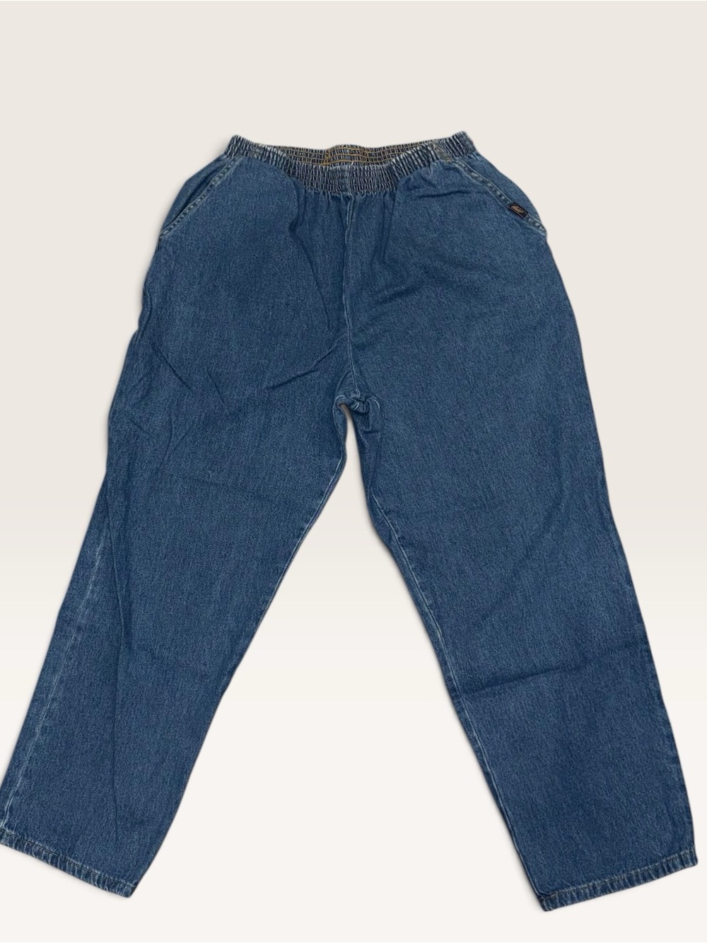 Vintage 90s mom jeans! High-Rise Elastic-Waist Women's Jeans